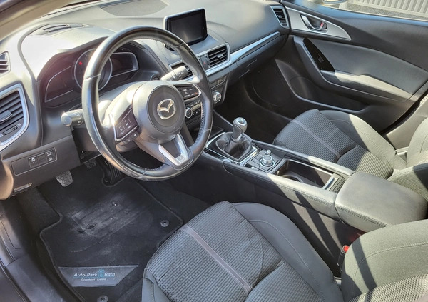 Mazda 3 cena 29900 przebieg: 125420, rok produkcji 2017 z Września małe 67